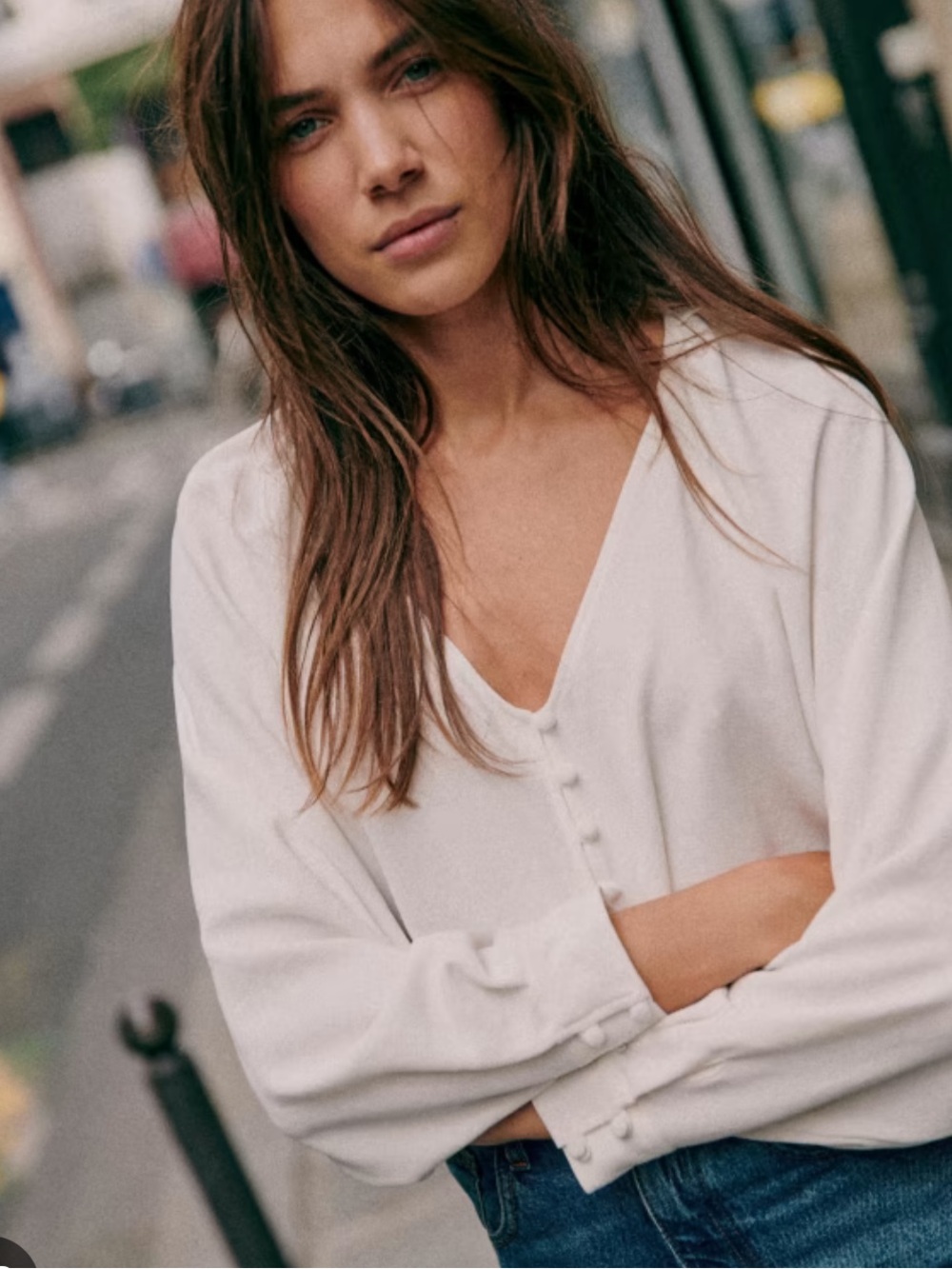SEZANE Galena Blouse